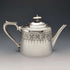 Tetera de plata chapada, antigua, de fabricación británica (Walker & Hall), circa 1900