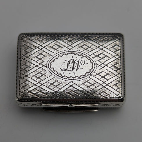 1834 年英國古董純銀油醋汁配海綿 Edwin Jones