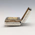 1834 British antique sterling silver vinaigrette with sponge by Edwin Jones