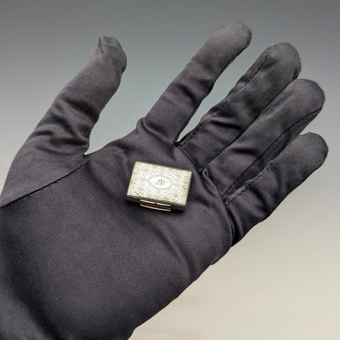 1834 年英國古董純銀油醋汁配海綿 Edwin Jones