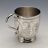 1868 British antique sterling silver mug 135g Arthur Sibley