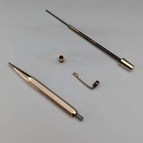 英国ヴィンテージ ヤード・オ・レッド ロールドゴールド製 推進式ミニペンシル YARD-O-LETTE