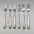Late 19th Century British Antique Silver Plate Cutlery Set of 6 Pairs Barker Brothers