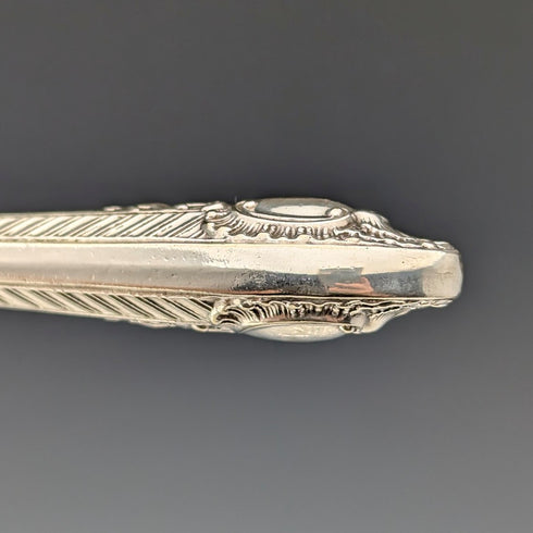 Late 19th Century British Antique Silver Plate Cutlery Set of 6 Pairs Barker Brothers