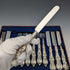 1882 British Antique Silver Plate Cutlery Set of 6 Pairs Elkington