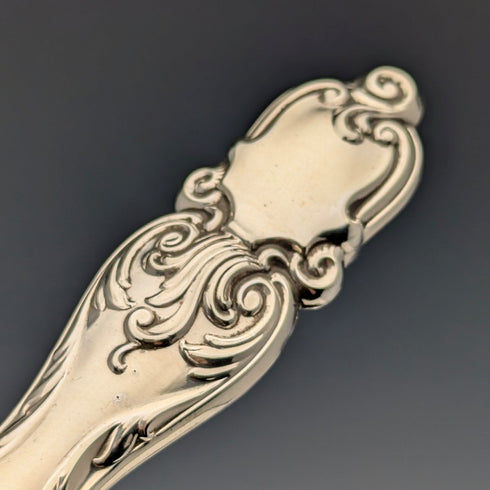 Late 19th Century British Antique Silver Plate Cutlery Set of 9 Pairs Martin & Hall