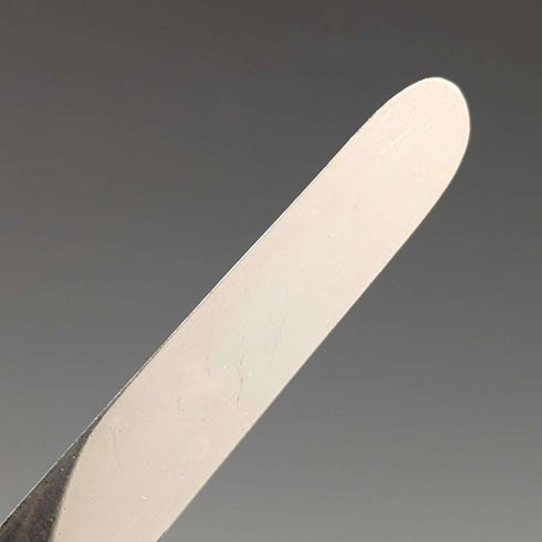Circa 1881 British antique white mother-of-pearl handle dessert cutlery set of 10 pairs in wooden box