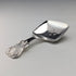 1822 British antique sterling silver tea caddy spoon by Thomas Bartleet