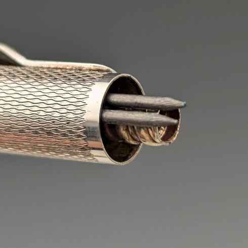 1954年 英国 ヤード・オ・レッド 純銀製 推進式ペンシル 替芯・ケース入り