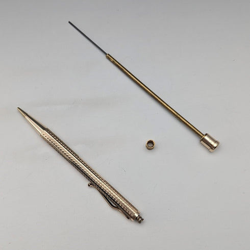 英国ヴィンテージ ヤード・オ・レッド ロールドゴールド 推進式ペンシル ケース入