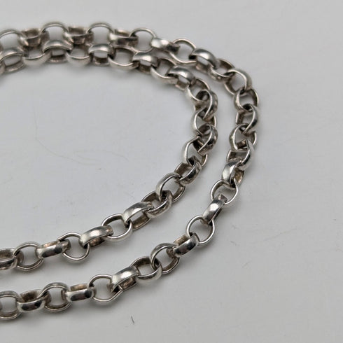 1977 年英國復古純銀錠吊飾 1/2 金衡盎司,搭配純銀鍊