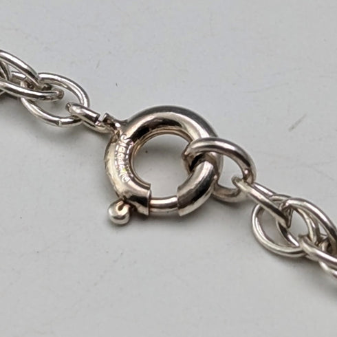 1977 年英國復古純銀錠吊墜 1 金衡盎司,附純銀鍊