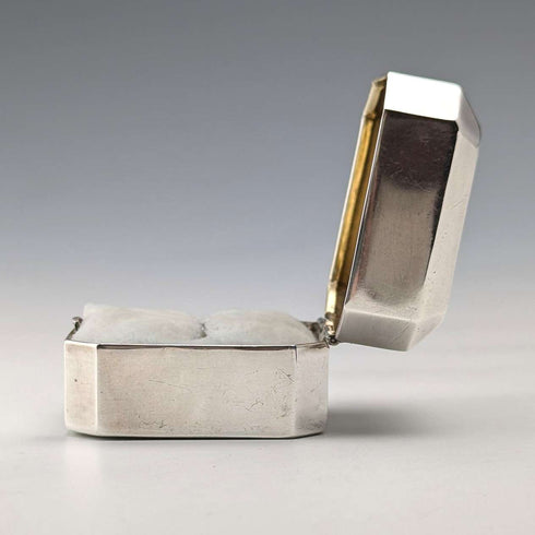 Vintage Sterling Silver Ring Box / Jewelry Box BIRKS