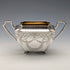 Antique British silver-plated tea set, circa 1894, 3-piece set, Atkin Brothers