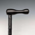 British Vintage Men's L-Handle Bramble Shaft Walking Stick 91cm