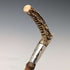 1886 British Antique Riding Crop with Antlers, 50cm