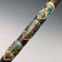 Vintage Men's European Tourist Walking Stick, Brown Shaft, 88cm