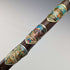 Vintage Men's European Tourist Walking Stick, Brown Shaft, 88cm