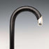1929 British vintage gentleman's curved handle pure silver decorated walking stick, 83cm