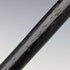 1929 British vintage gentleman's curved handle pure silver decorated walking stick, 83cm