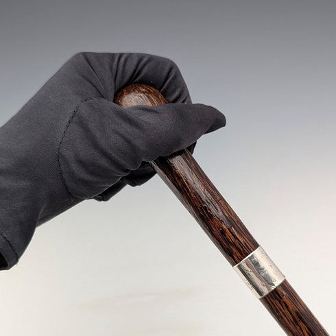 1933年 英国ヴィンテージ レディース ロンデルハンドル ステッキ 杖 83cm