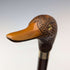 British Vintage Men's Cane Resin Duck Head Handle 91cm