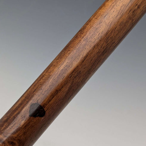 Vintage British gentleman's telescoping handle walking stick, 85cm, T.BRIGG & SONS