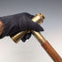 Vintage British gentleman's telescoping handle walking stick, 85cm, T.BRIGG & SONS