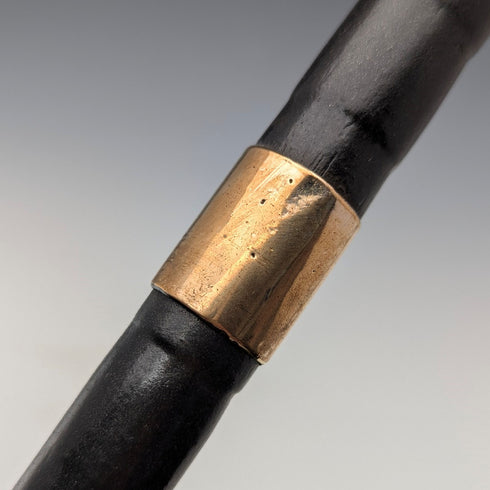 英国アンティーク 紳士用 アントラーL字ハンドル ステッキ 杖 86cm