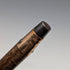 1899 British antique men's pure silver decorated horn handle walking stick 101cm