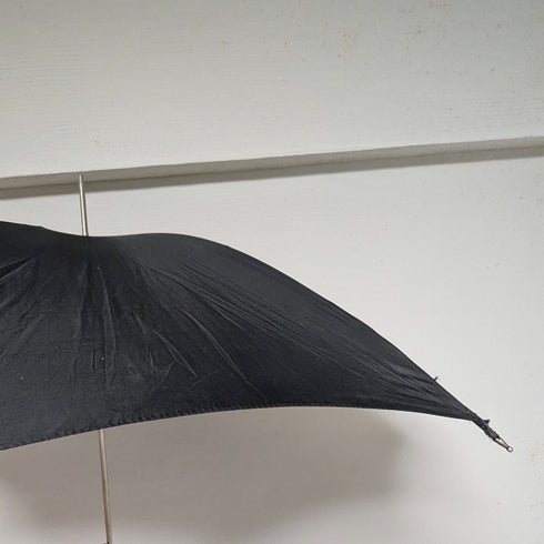 英国ヴィンテージ 紳士用アンブレラ バンブー曲がりハンドル 88cm