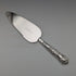 1960 British Vintage Sterling Silver Handle Cake Slicer & Bread Knife Harrison Brothers