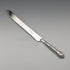 1960 British Vintage Sterling Silver Handle Cake Slicer & Bread Knife Harrison Brothers