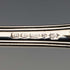 Antique British silver plate fish knife set of 6, Martin Hall
