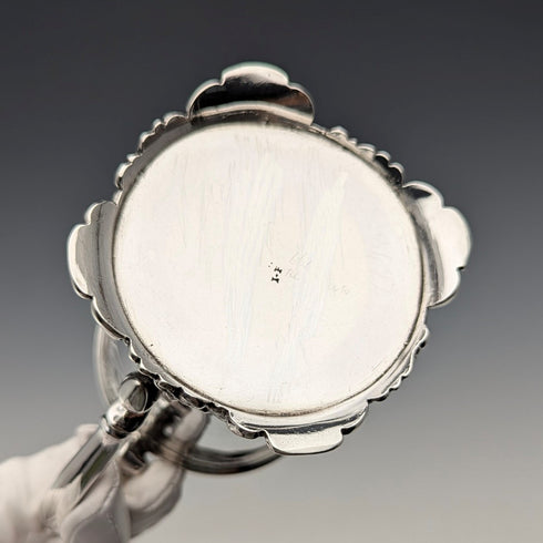 1851 British antique sterling silver mug 149g Henry Wilkinson