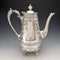 Antique British silver plate coffee pot, circa 1870, Philip Ashberry