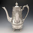 Antique British silver plate coffee pot, circa 1870, Philip Ashberry