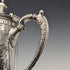 Antique British silver plate coffee pot, circa 1870, Philip Ashberry