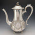Late 19th Century British Antique Silver Plate Coffee Pot
