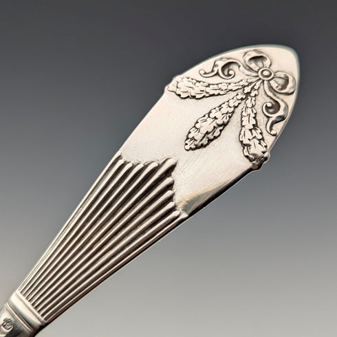 German antique continental silver pastry server 77g NETTER MANNHEIM