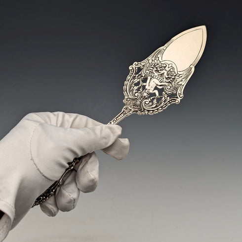 Antique German Continental Silver Pastry Server 61g