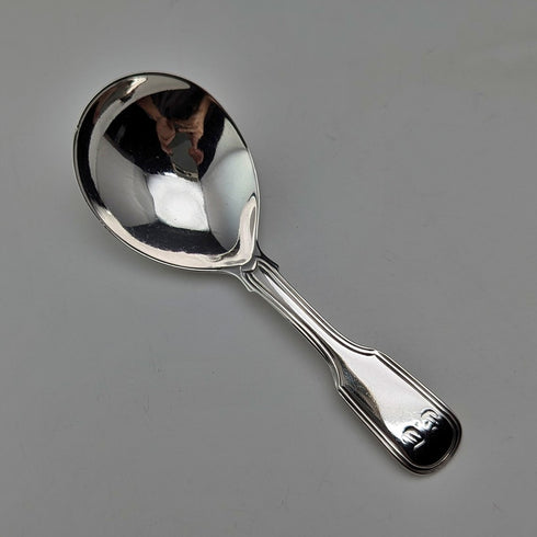 1819年 英国アンティーク 純銀製 ティーキャディースプーン Thomas Wallis II & Jonathan Hayne