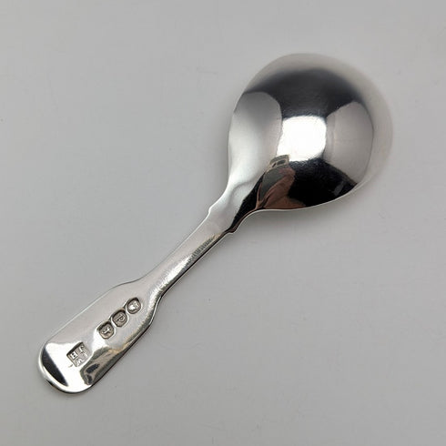 1819年 英国アンティーク 純銀製 ティーキャディースプーン Thomas Wallis II & Jonathan Hayne