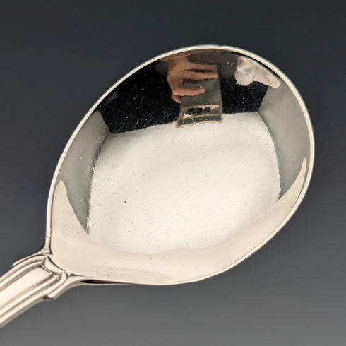 1819年 英国アンティーク 純銀製 ティーキャディースプーン Thomas Wallis II & Jonathan Hayne