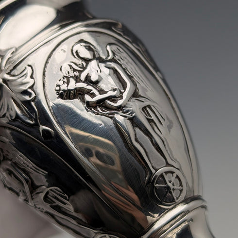 1904 年英國復古純銀胡椒調味品調味品 50 克 Thomas Bradbury & Sons