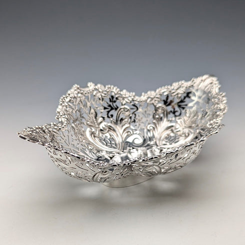 1901 年英國古董純銀盤 127 克 James Dixon &Sons