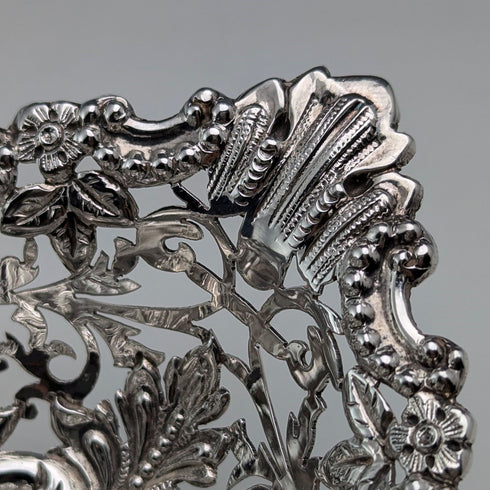 1901 年英國古董純銀盤 127 克 James Dixon &Sons