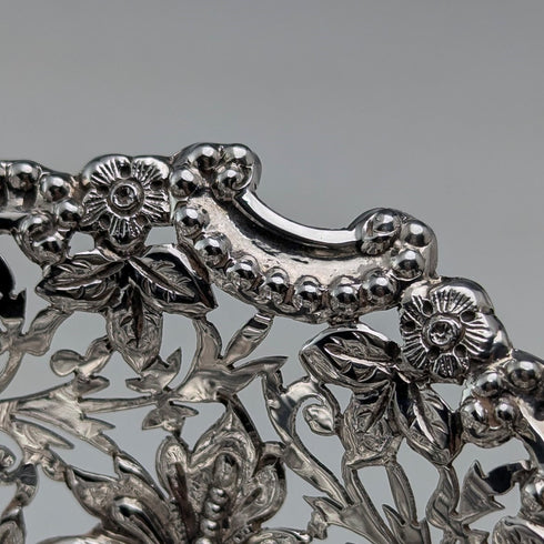 1901 年英國古董純銀盤 127 克 James Dixon &Sons