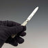 1905 British antique white mother-of-pearl handle, pure silver blade penknife, Lee&Wigful