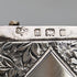 1900 British antique sterling silver Vesta case 24g match case Jones & Crompton